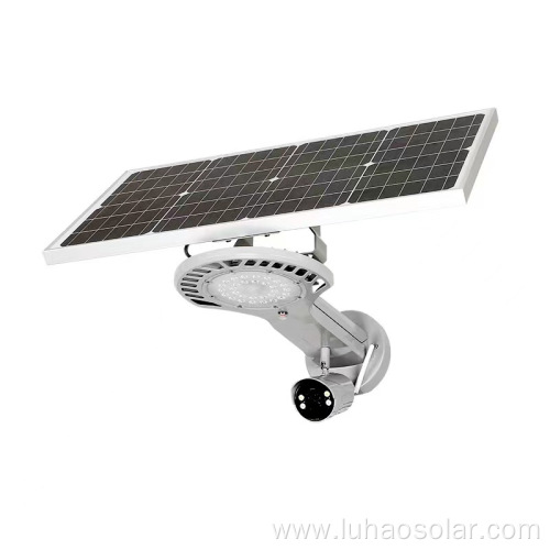 Solar Camera With Light